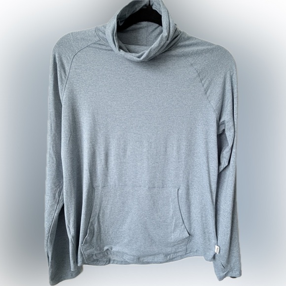 Eddie Bauer Active Funnel Neck Pullover Blue Green Women’s M - Picture 2 of 9